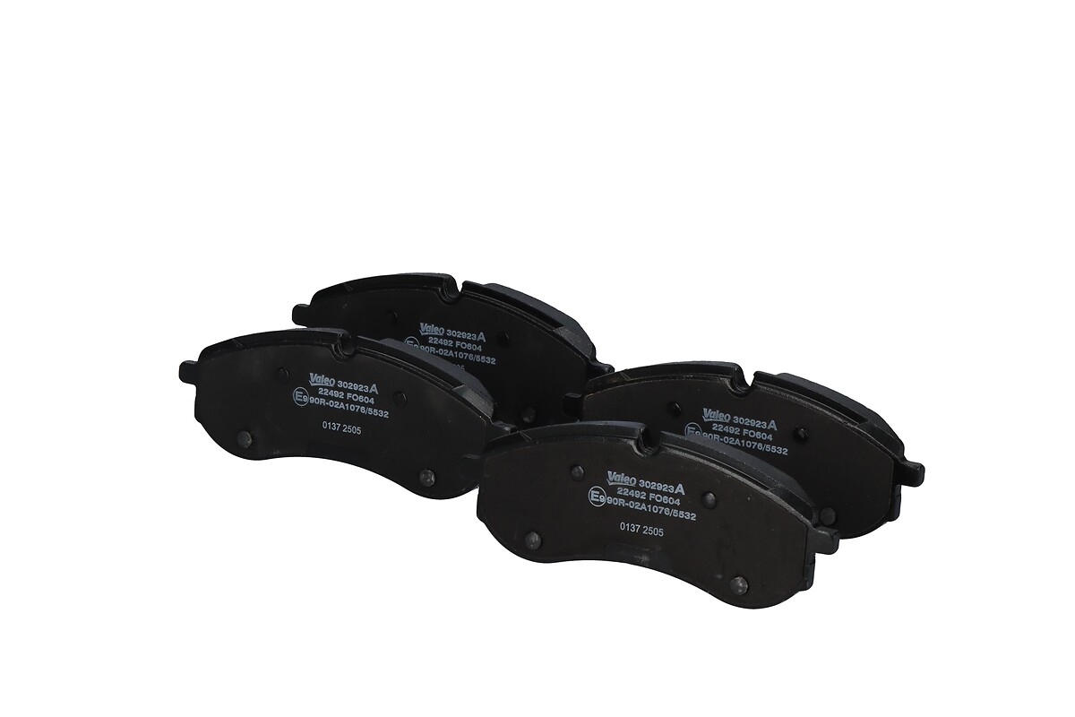 Jeu de 4 plaquettes de frein VALEO ref. 302923A